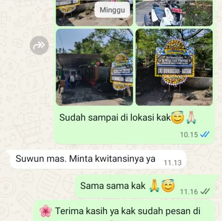 Pengiriman Papan Bunga Duka Langenrejo Butuh